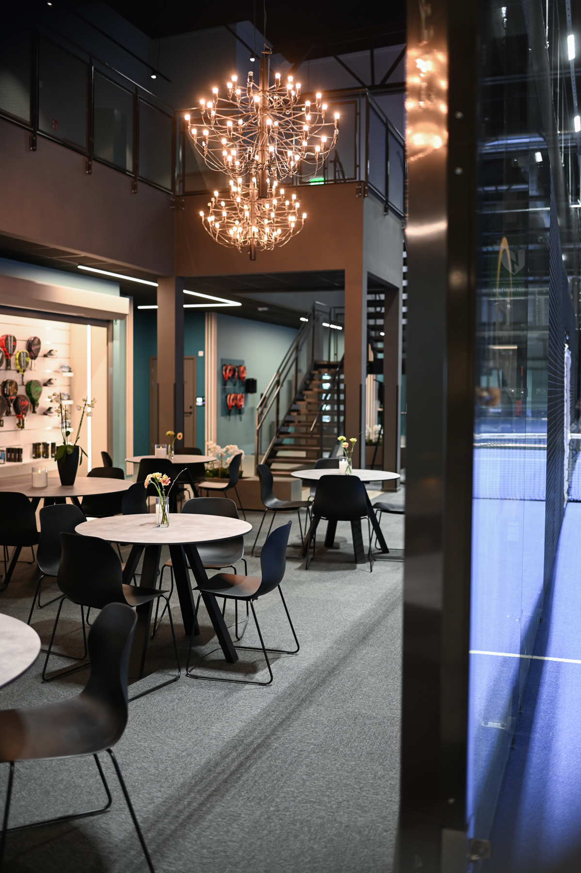 Lounge och caféyta i Sportkompaniet